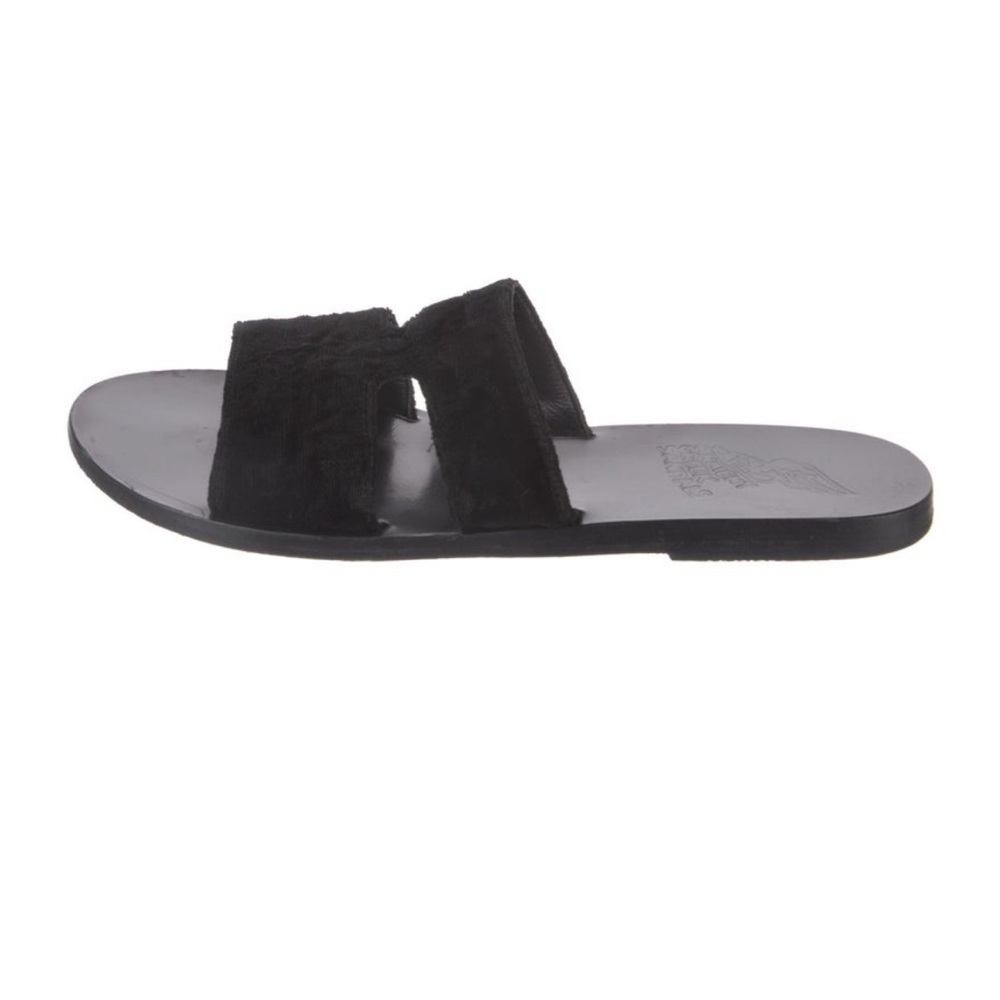 Ancient Greek Sandals velvet sandals